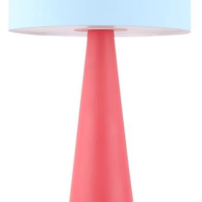 Stolová lampa VISBY - 1xE27, 40W, červená / modrá