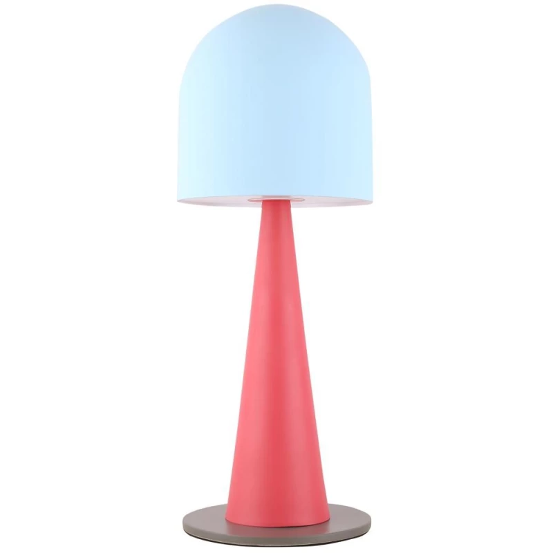 Stolová lampa VISBY - 1xE27, 40W, červená / modrá