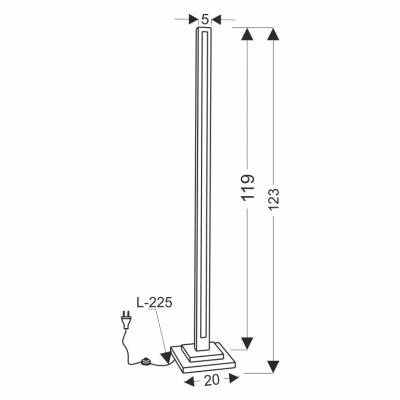 LED stojacia drevená lampa ALSET - 18W, 4000K (denná biela), buk / strieborná