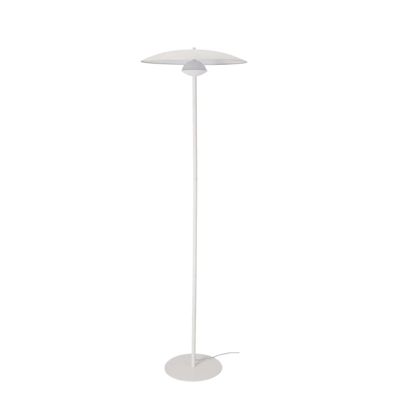 Stojacia LED lampa v škandinávskom štýle LUND - 16W, 3000K (teplá biela), biela