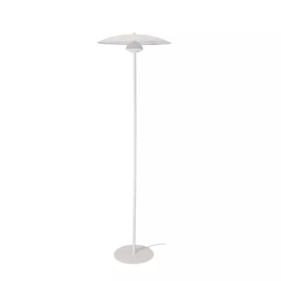 Stojacia LED lampa v škandinávskom štýle LUND - 16W, 3000K (teplá biela), biela
