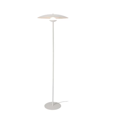 Stojacia LED lampa v škandinávskom štýle LUND - 16W, 3000K (teplá biela), biela