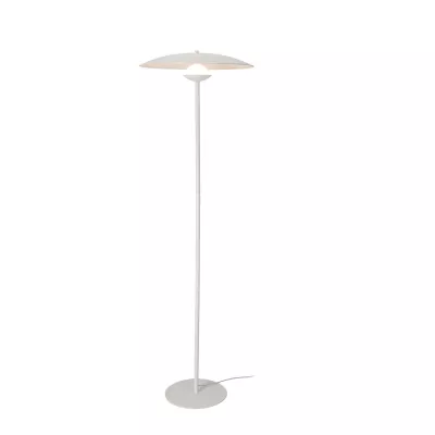 Stojacia LED lampa v škandinávskom štýle LUND - 16W, 3000K (teplá biela), biela