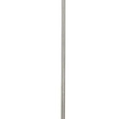 Moderná stojacia lampa SEGIN - 1xE27, 60W, strieborná / šedá