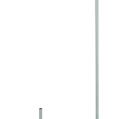 Dizajnová stojacia lampa WALK - 1xE27, 40W, čierna / zelená