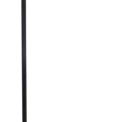 Moderná stojaca čítacia lampa ZUMBA - 1xE27, 40W, biela / čierna