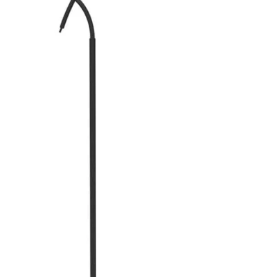 Stojacia moderná lampa ZUMBA - 1xE27, 40W, biela / čierna