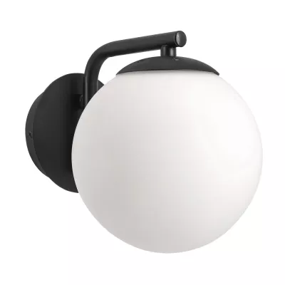 Moderné nástenné osvetlenie AMADEO - 1xE14, 40W, čierne / biele