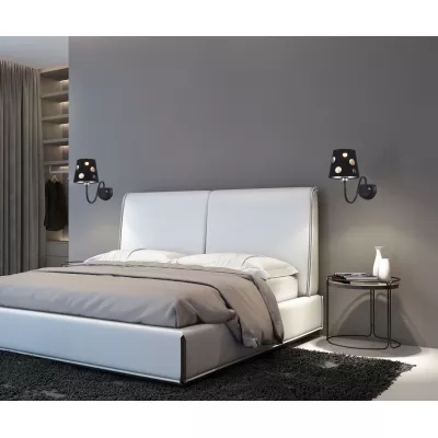 Moderná nástenná lampa BATLEY - 1xE14, 60W, čierna