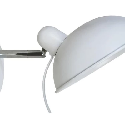 Nástenná flexibilná lampa DURIO - 1xE14, 40W, biela