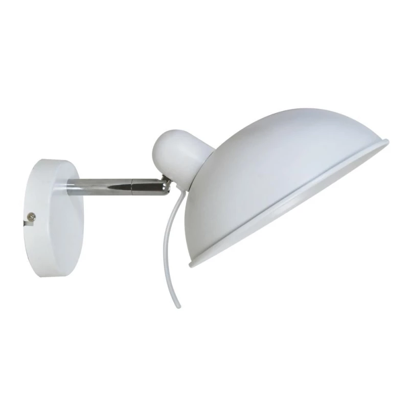 Nástenná flexibilná lampa DURIO - 1xE14, 40W, biela