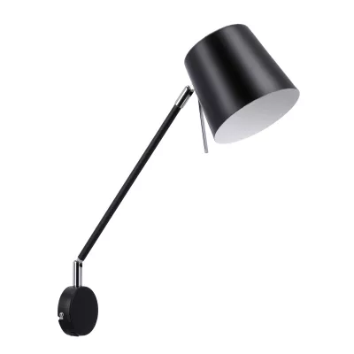 Flexibilná nástenná lampa KILLY - 1xE27, 40W, matná čierna