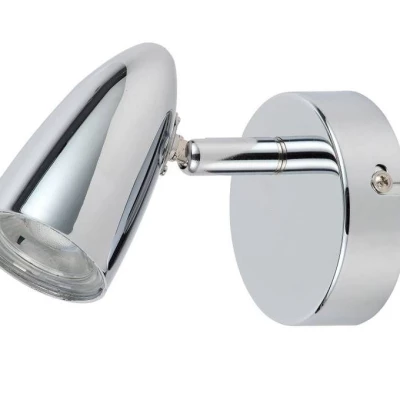 Nástenná LED lampa k posteli LIBERTY - 1x4W, 3000K (teplá biela), chrómovaná