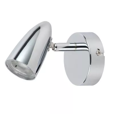 Nástenná LED lampa k posteli LIBERTY - 1x4W, 3000K (teplá biela), chrómovaná