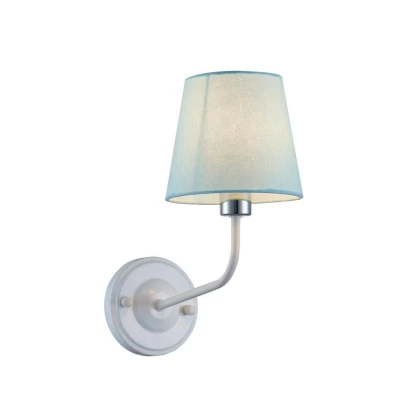 Moderné nástenné osvetlenie LUMINOR - 1xE14, 60W, biele / modré