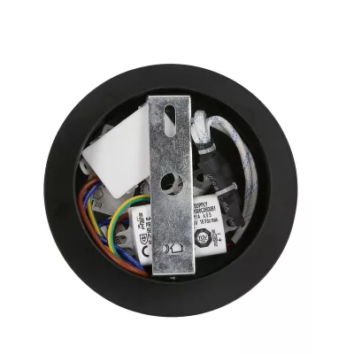 Dizajnové nástenné LED osvetlenie SAKAI - 5,4W, 3000K (teplá biela), prírodné drevo / čierna