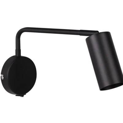 Nástenná lampa k posteli TINA - 1xGU10, 15W, čierna