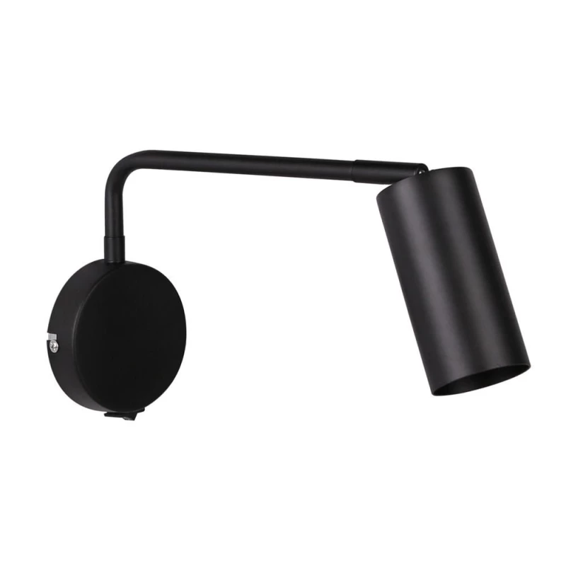 Nástenná lampa k posteli TINA - 1xGU10, 15W, čierna