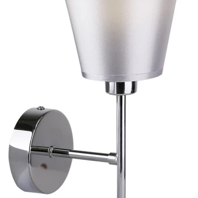 Moderné nástenné osvetlenie VOX - 1xE14, 40W, chrómované / strieborné