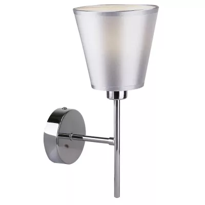 Moderné nástenné osvetlenie VOX - 1xE14, 40W, chrómované / strieborné