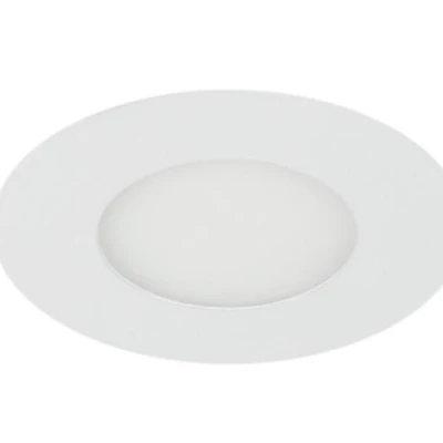Zápustné LED stropné osvetlenie ACTON - 3W, 6500K (studená biela), 8,3 cm, okrúhle, biele