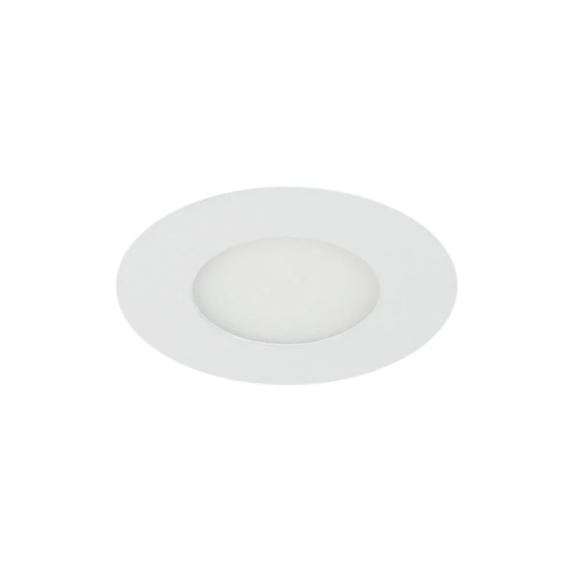 Zápustné LED stropné osvetlenie ACTON - 3W, 6500K (studená biela), 8,3 cm, okrúhle, biele