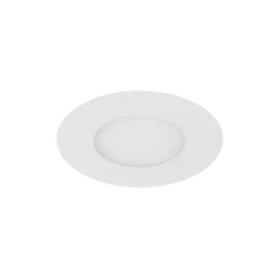 Zápustné LED stropné osvetlenie ACTON - 3W, 6500K (studená biela), 8,3 cm, okrúhle, biele
