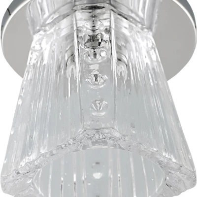 Stropné zápustné osvetlenie AMBLER - 1xG4, 20W, chrómované