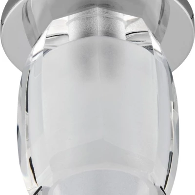 Stropné zápustné okrúhle svetlo BARROW - 1xG4, 20W, chrómované