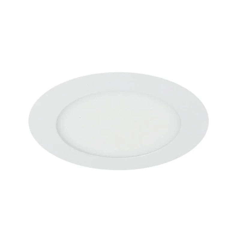 Vstavaný okrúhly LED panel BEALS - 6W, 6500K (studená biela), 14,7 cm, biely