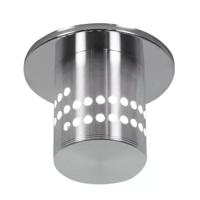 Stropné LED podhľadové osvetlenie BOTHEL - 3W, 6500K (studená biela), 9,2 cm, hliník