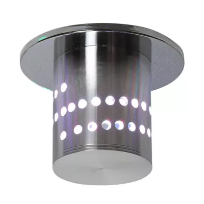 Stropné podhľadové LED svietidlo BURIEN - 3W, RGB, okrúhle, hliník