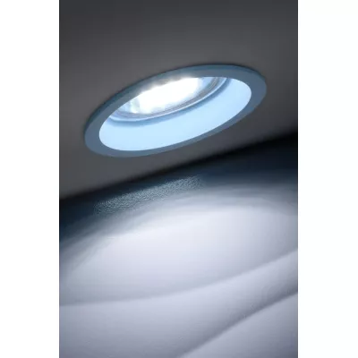 Podhľadové stropné okrúhle osvetlenie CAMAS - 1xGU10, 35W, modré