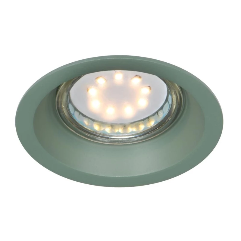 Podhľadové stropné okrúhle osvetlenie CAMAS - 1xGU10, 35W, zelené