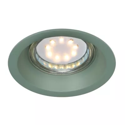 Podhľadové stropné okrúhle osvetlenie CAMAS - 1xGU10, 35W, zelené
