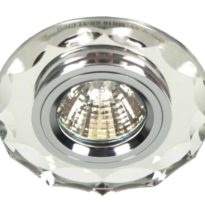 Stropné podhľadové osvetlenie EDMONDS - 1xGU5,3, MR16, 50W, okrúhle, číre