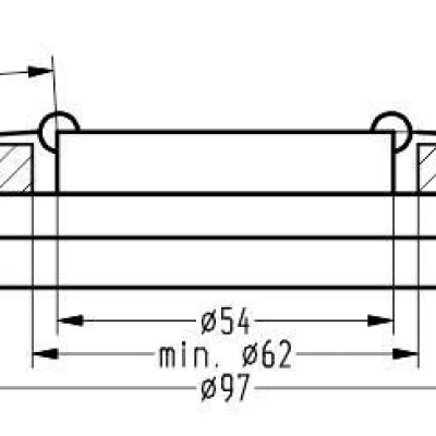 Stropné LED podhľadové svietidlo GALLATIN - 5W, 4200K (denná biela), 10cm, okrúhle, číre