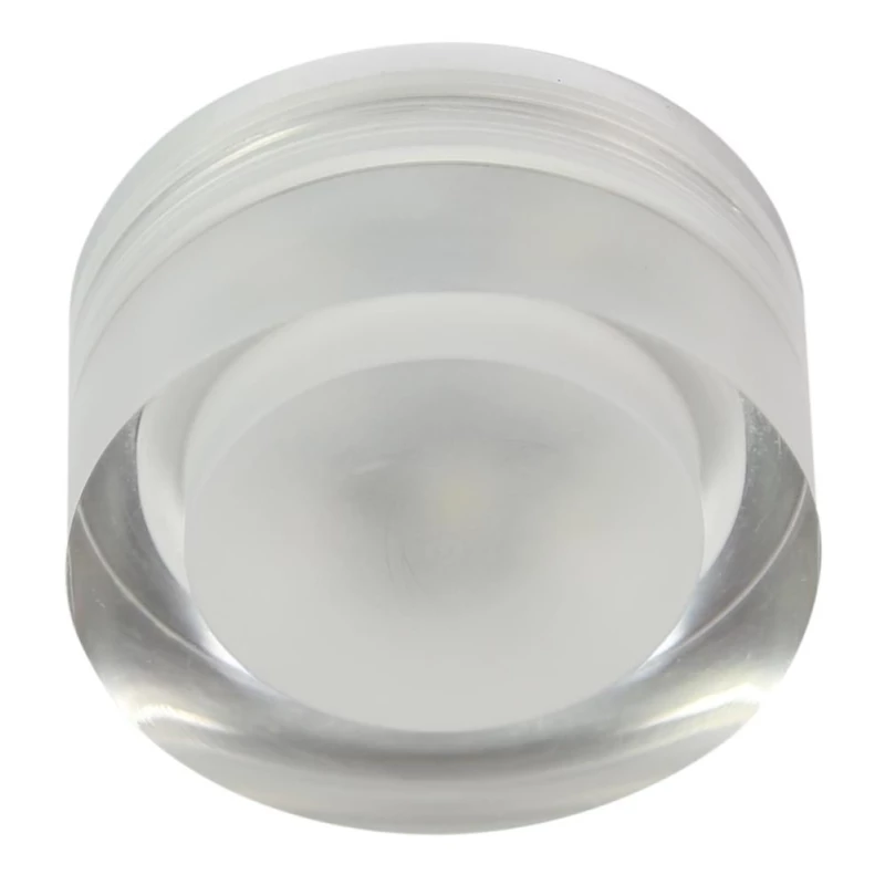 Podhľadové stropné LED svetlo GALLATIN - 3W, 6500K (studená biela), 7cm, okrúhle, číre
