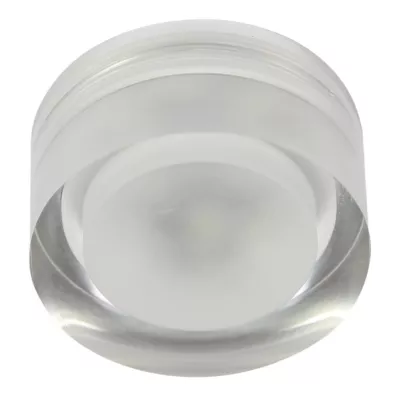 Podhľadové stropné LED svetlo GALLATIN - 3W, 6500K (studená biela), 7cm, okrúhle, číre