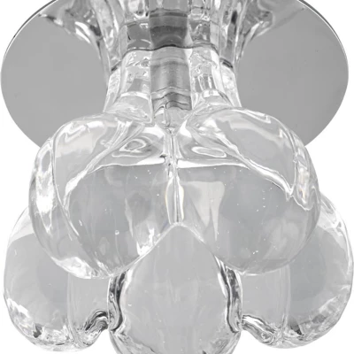 Stropné zápustné osvetlenie ILIAMA - 1xG4, 20W, chrómované