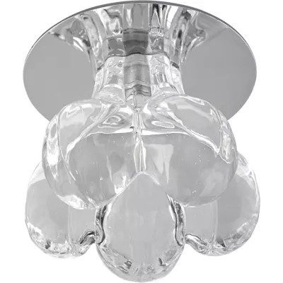 Stropné zápustné osvetlenie ILIAMA - 1xG4, 20W, chrómované