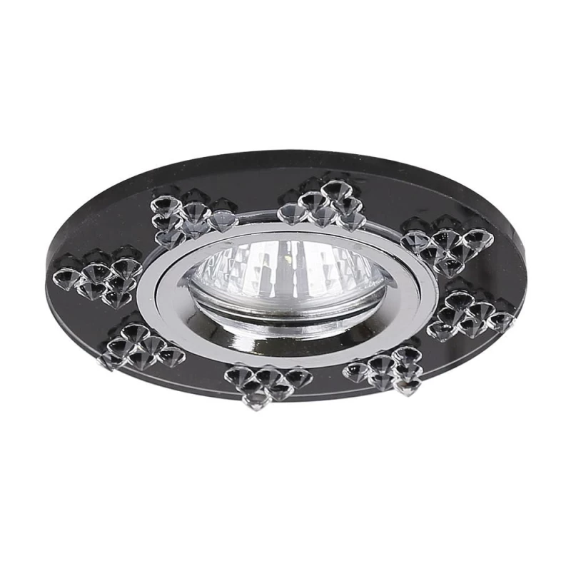 Podhľadové stropné dizajnové osvetlenie LACONNER - 1xGU5,3, MR16, 50W, okrúhle, grafitové
