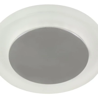 Podhľadové stropné LED svetlo LONGVIEW - 1W, 3000K (teplá biela), okrúhle, mrazené sklo