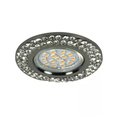 Zápustné stropné osvetlenie LOUDON - 1xGU10, 50W, 9cm, okrúhle, čierne