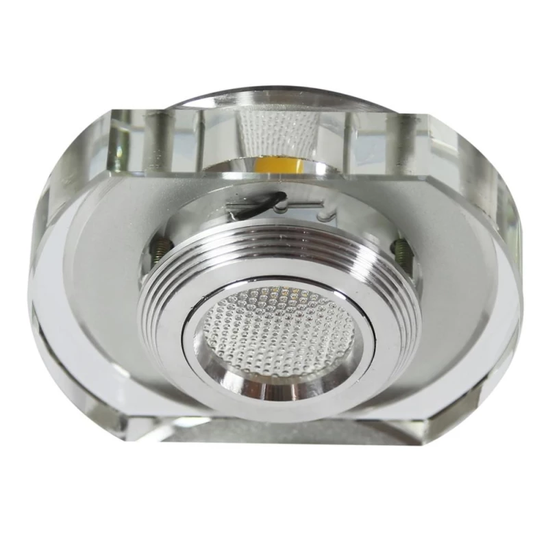 LED zápustné svetlo MENTOSANO - 3W, 3000K (teplá biela), číre