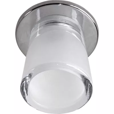 Okrúhle podhľadové svietidlo OLAER - 1xG4, 20W, chrómované / číre