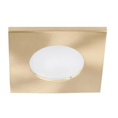 Vstavané stropné osvetlenie RAISO 2 - 1xG4, 20W, 6,9x6,9cm, štvorcové, zlaté