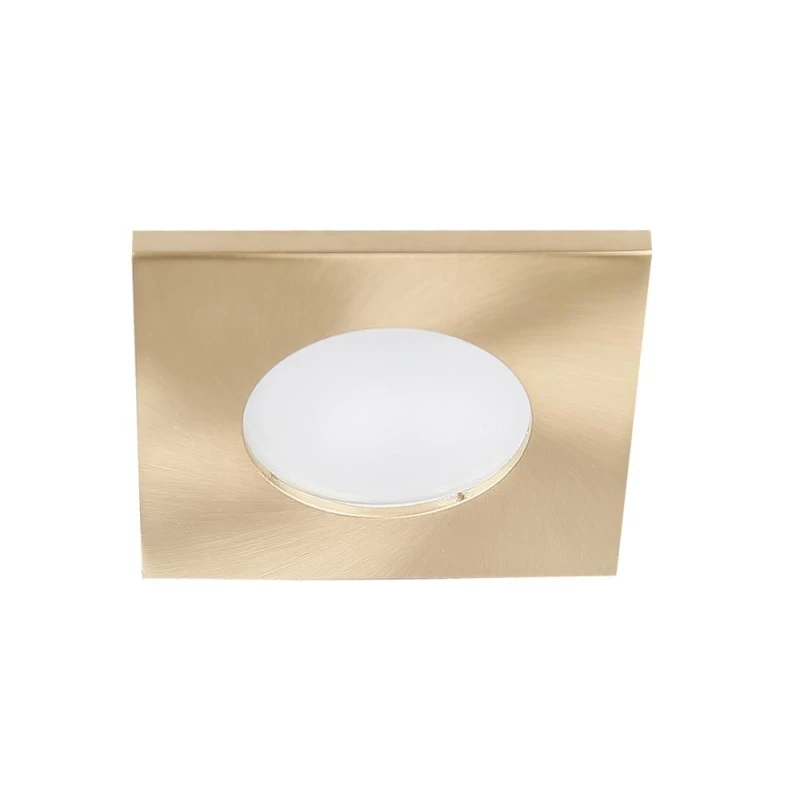 Vstavané stropné osvetlenie RAISO 2 - 1xG4, 20W, 6,9x6,9cm, štvorcové, zlaté