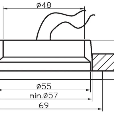 Vstavané stropné osvetlenie RAISO 2 - 1xG4, 20W, 6,9x6,9cm, štvorcové, zlaté