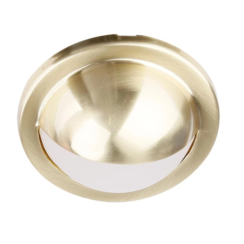 Vstavané stropné osvetlenie RAISO 1 - 1xG4, 20W, 6,8cm, okrúhle, zlaté